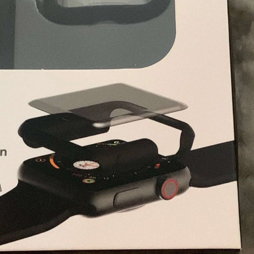 Apple 38mm Matte Black Smartwatch Case protection watch band. New never opened